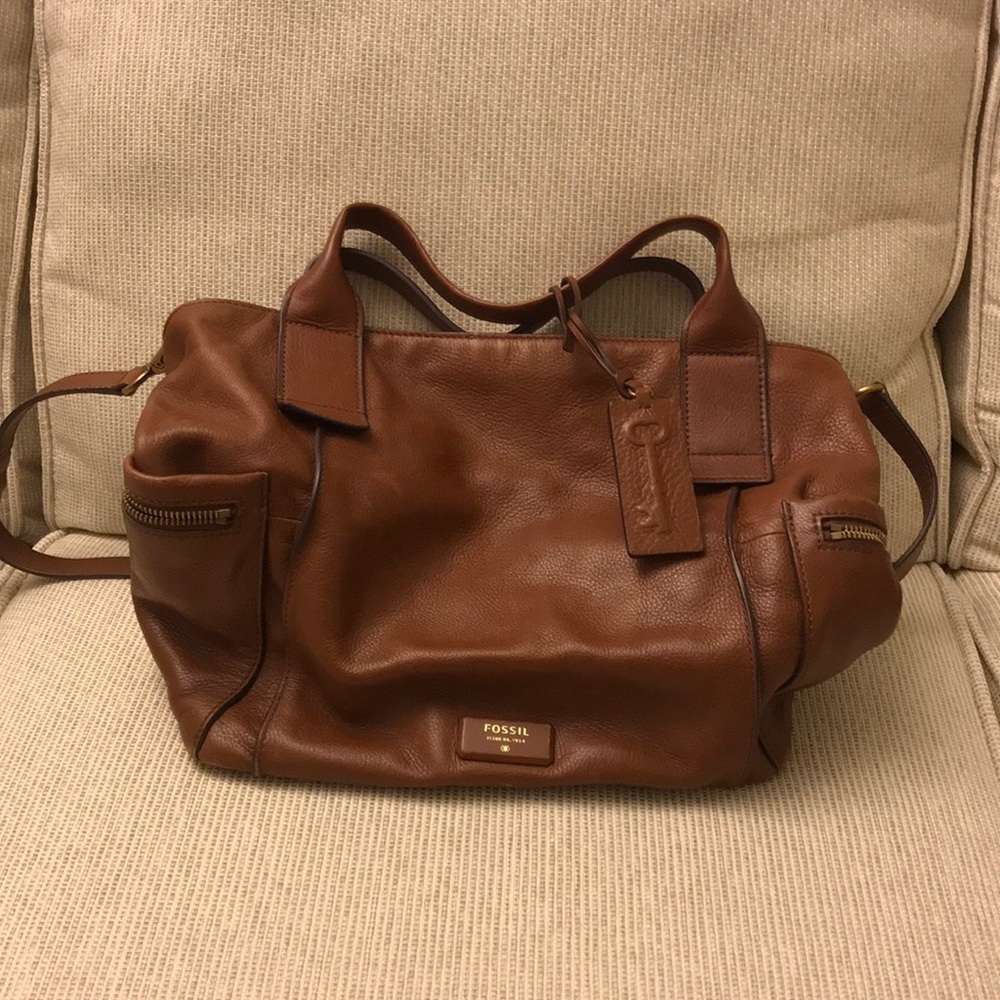 Fossil Brown leather purse